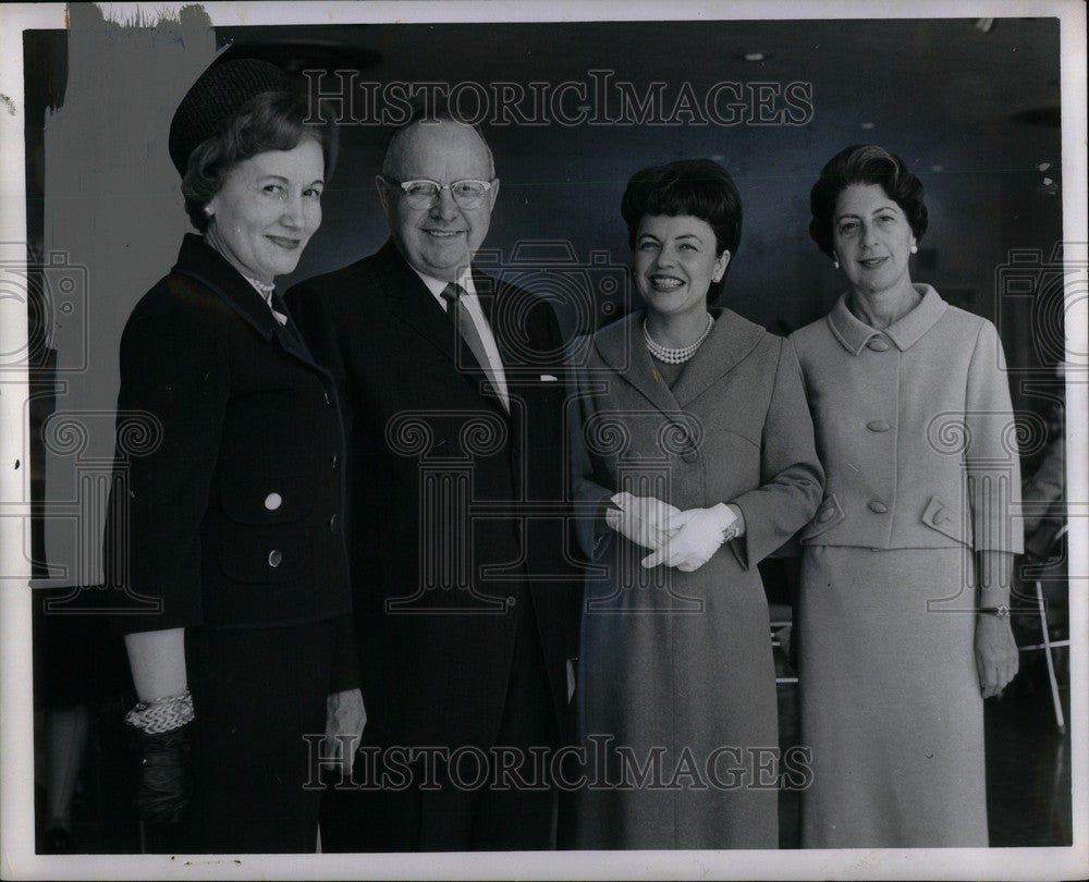 1961 Press Photo Mrs. Hugh C. Daly - Historic Images