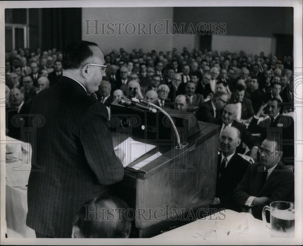 1961 Press Photo MAYOR MIRANI CAVANAGH - Historic Images