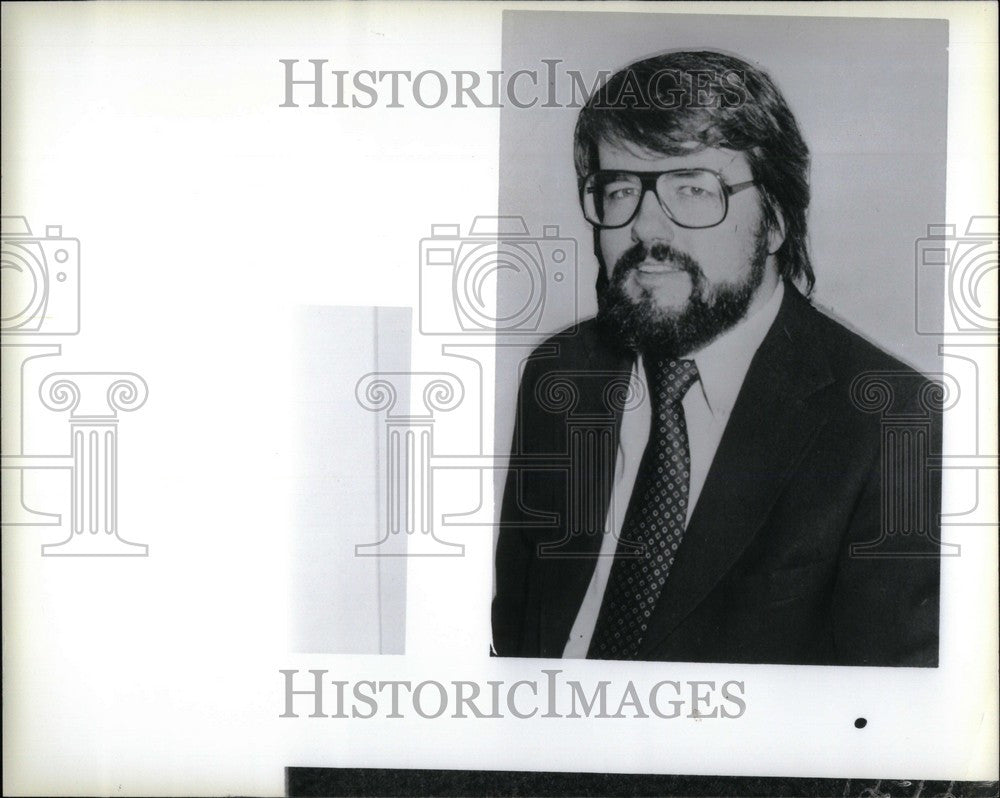 1984 Press Photo Bill Mitchell - Historic Images