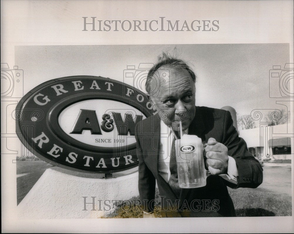 1990 Press Photo Dave Mulder Iowa State Senator - Historic Images