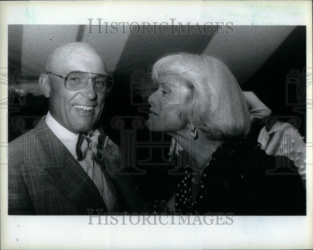 1986 Press Photo Jane Muer,Joe Muer - Historic Images