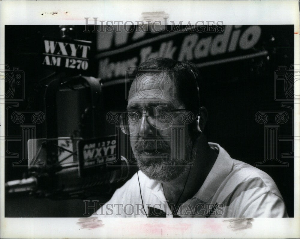 1993 Press Photo David Newman Detroit Radio - Historic Images