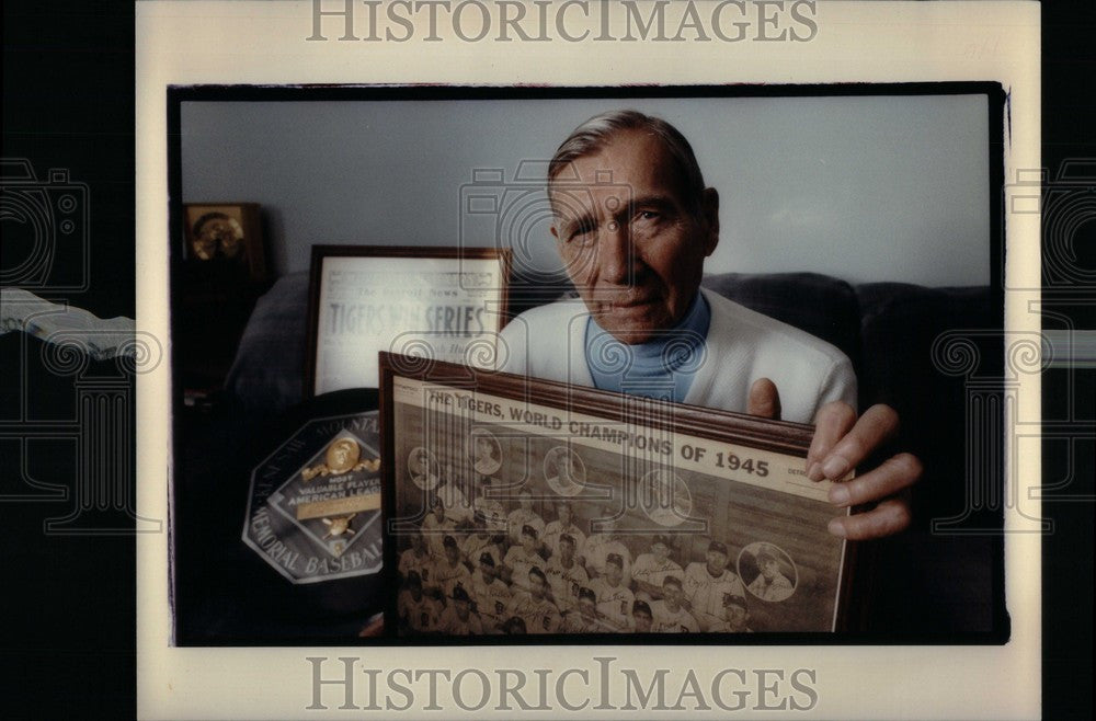 Press Photo Hal Newhouser - Historic Images