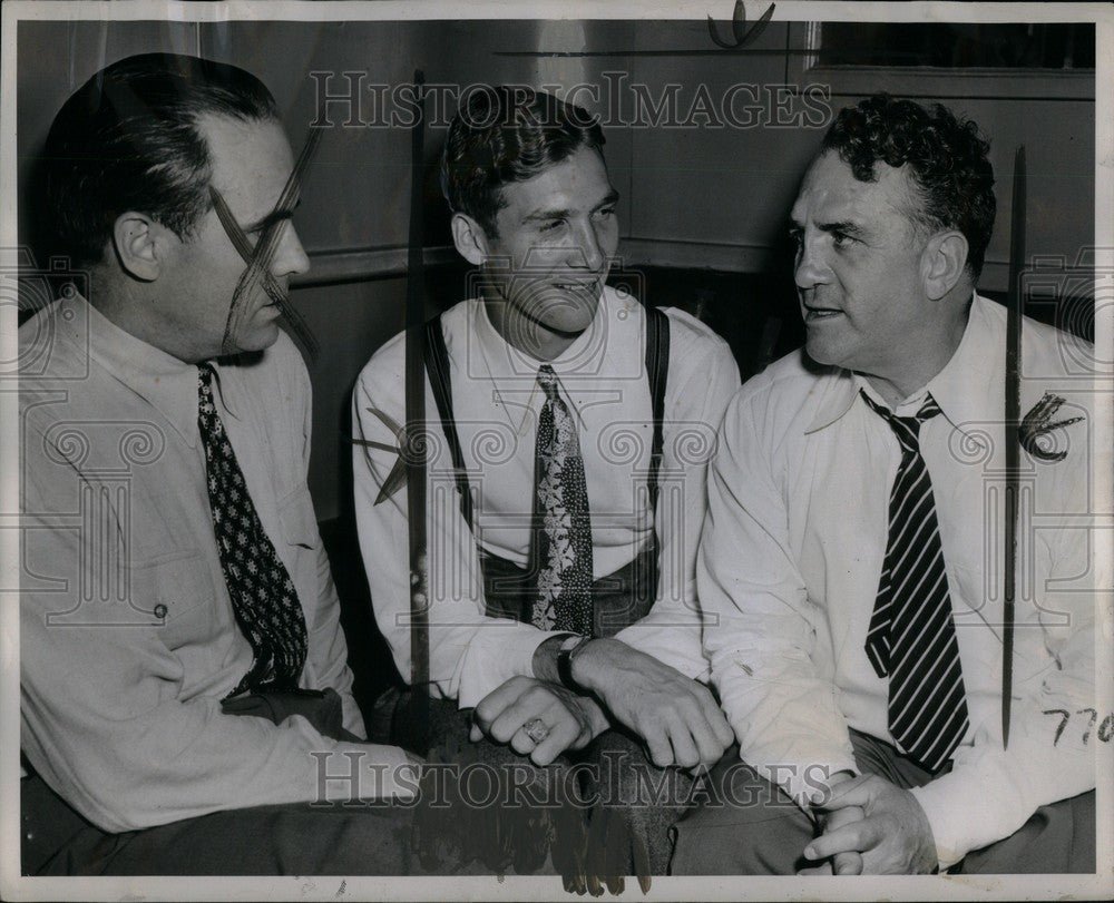 1946 Press Photo Hal Newhouser american pitcher - Historic Images