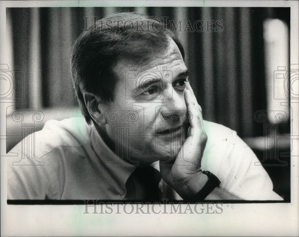 1988 Press Photo Arvid MÃƒÆ’Ã†â€™Ãƒâ€šÃ‚Â¼ller  Danish screenwriter - Historic Images