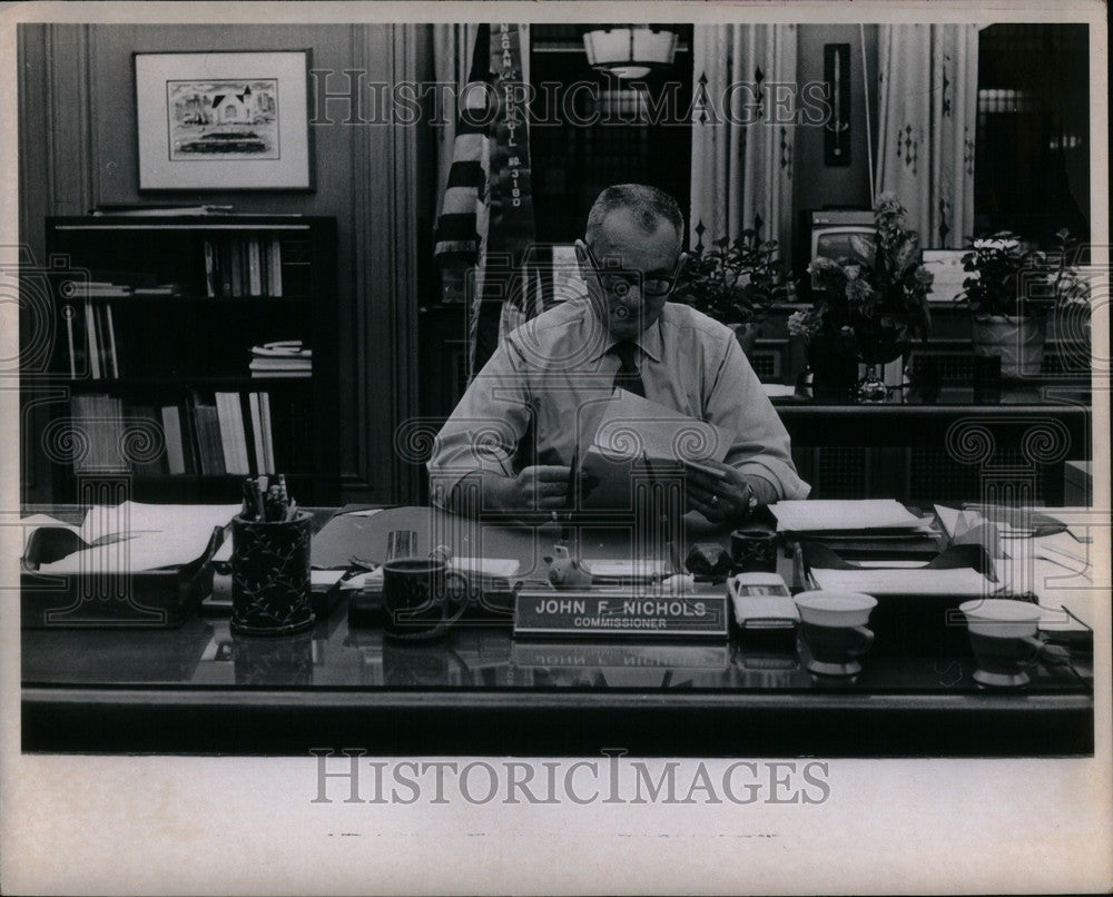 1970 Press Photo John Nichols American Journalist - Historic Images