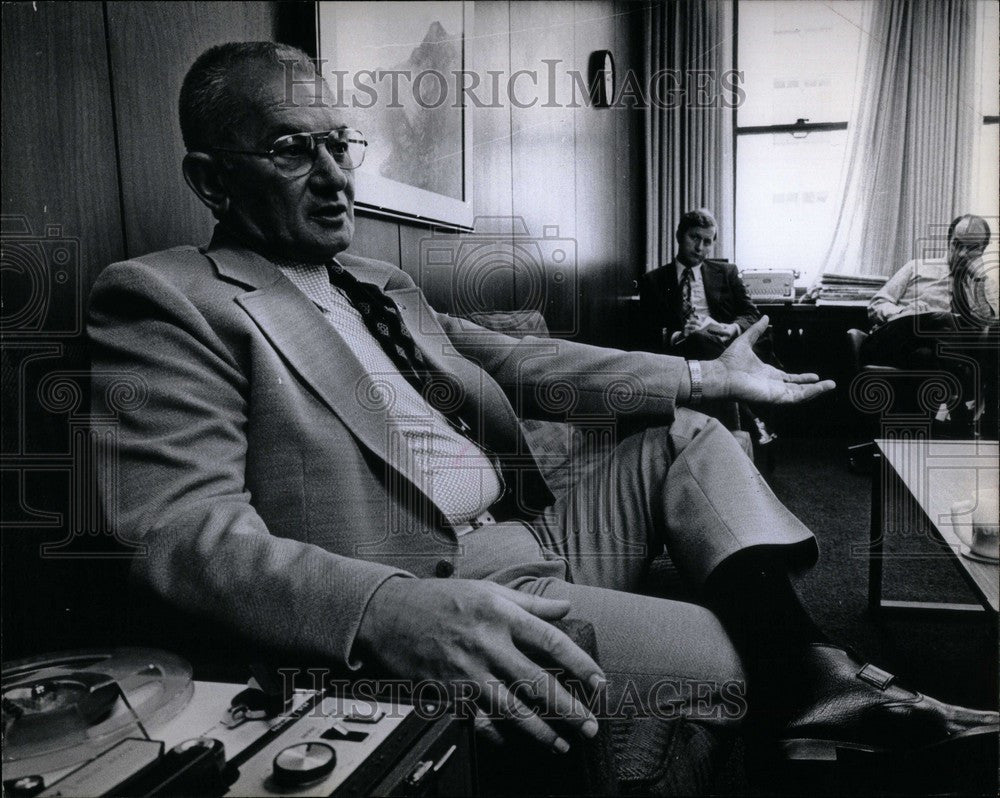 1973 Press Photo John Nichols  Journalist - Historic Images