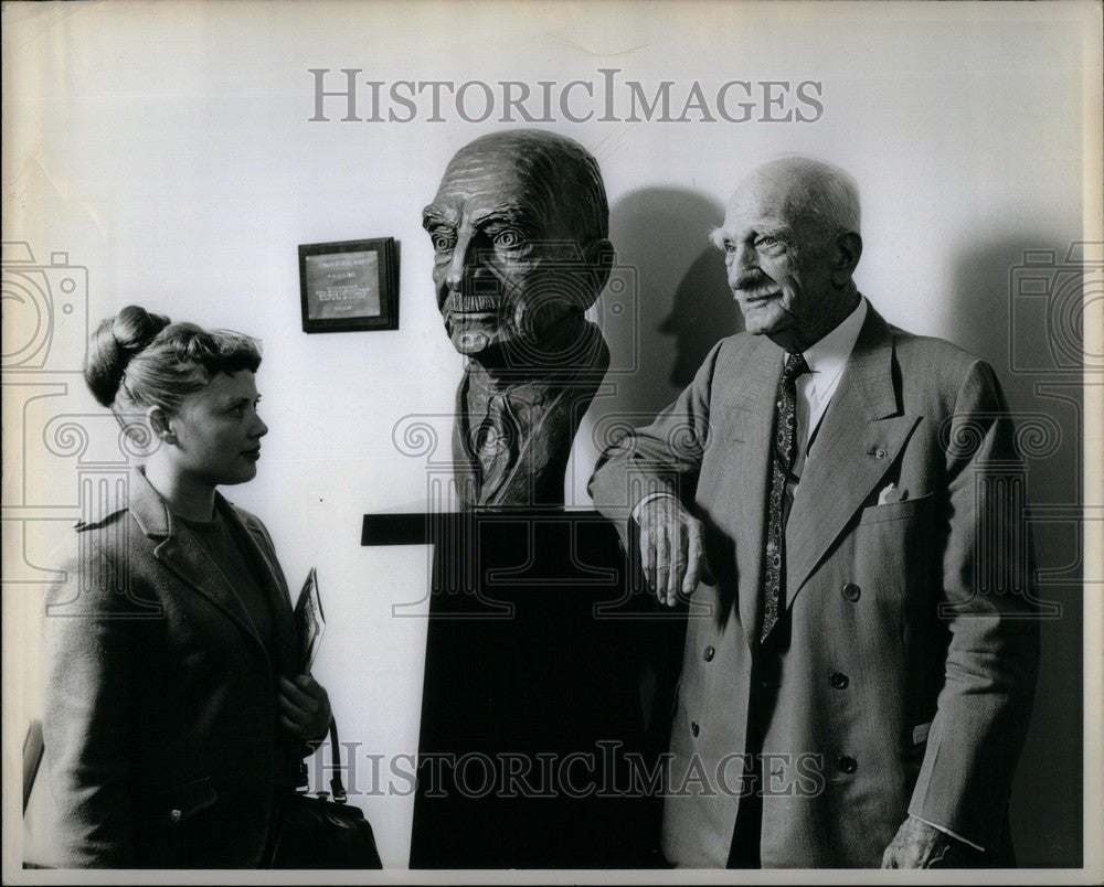 1967 Press Photo Charles Mott Businessman - Historic Images