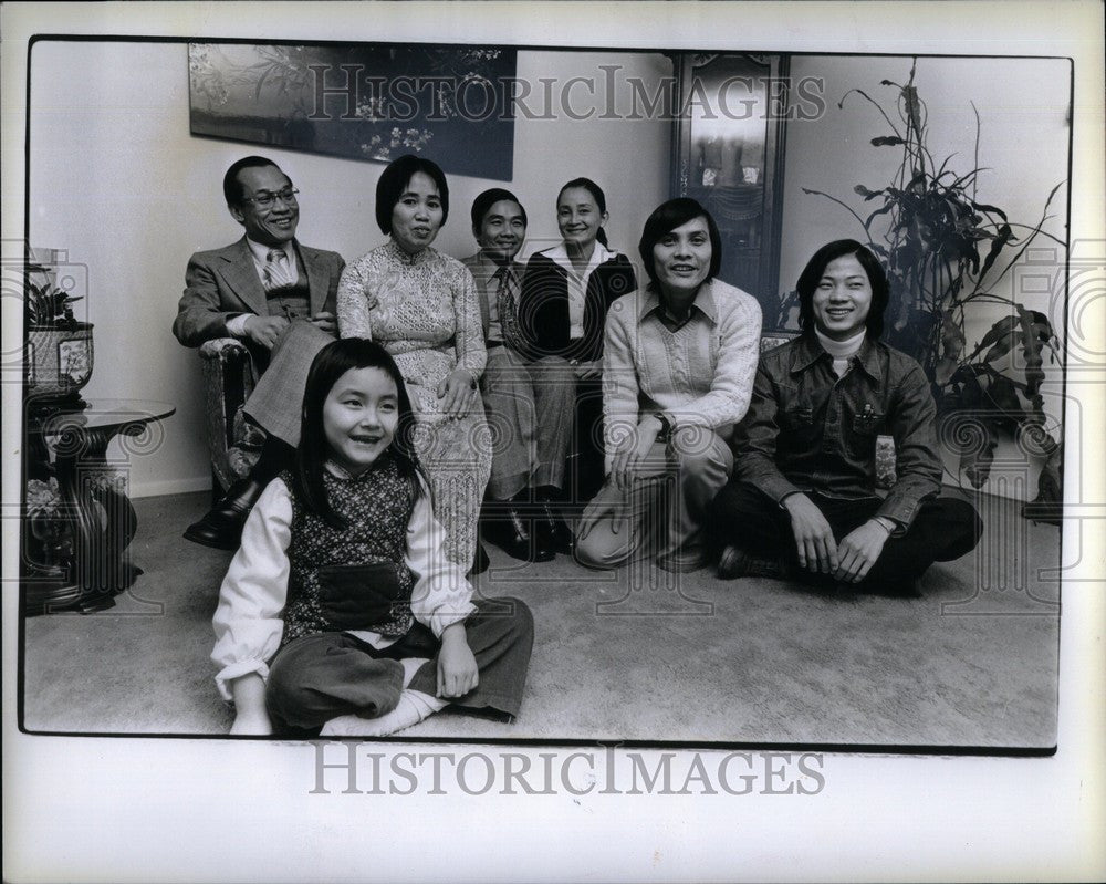 1979 Press Photo Vietnamese Troy Nguyen Thoa Doan Dinh - Historic Images