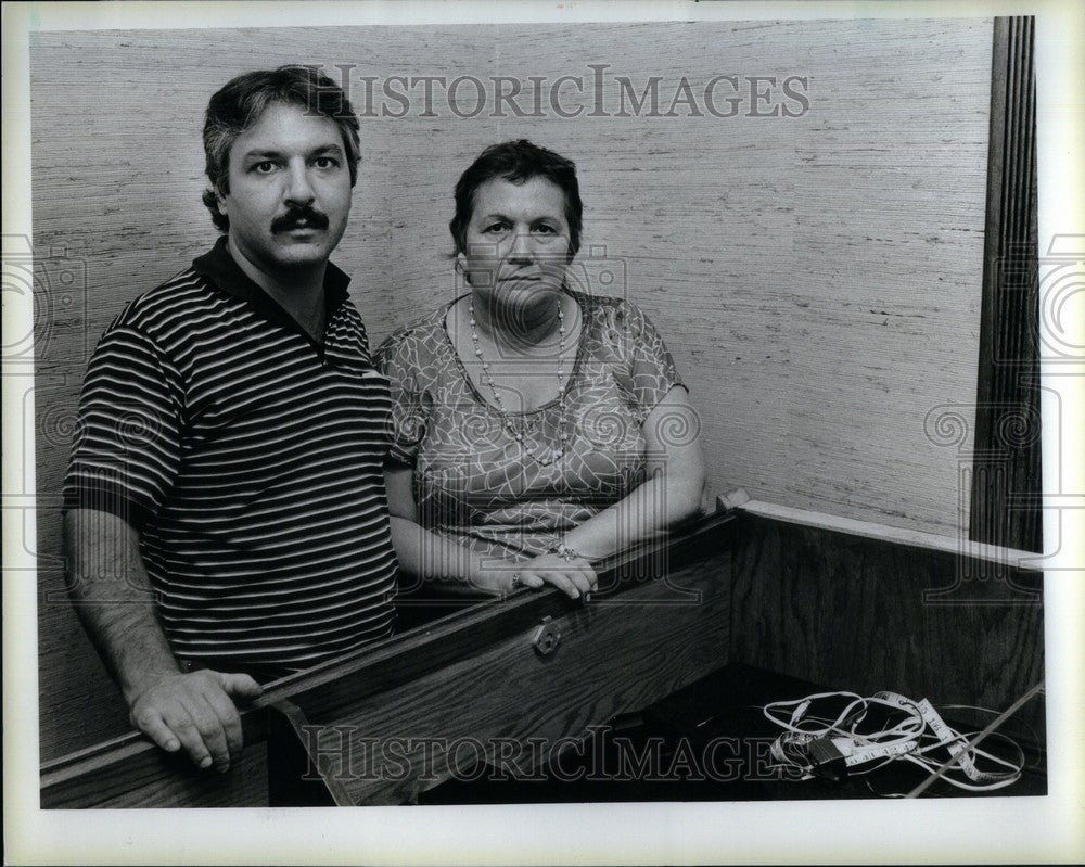 1985 Press Photo Anna Muccioli - Historic Images