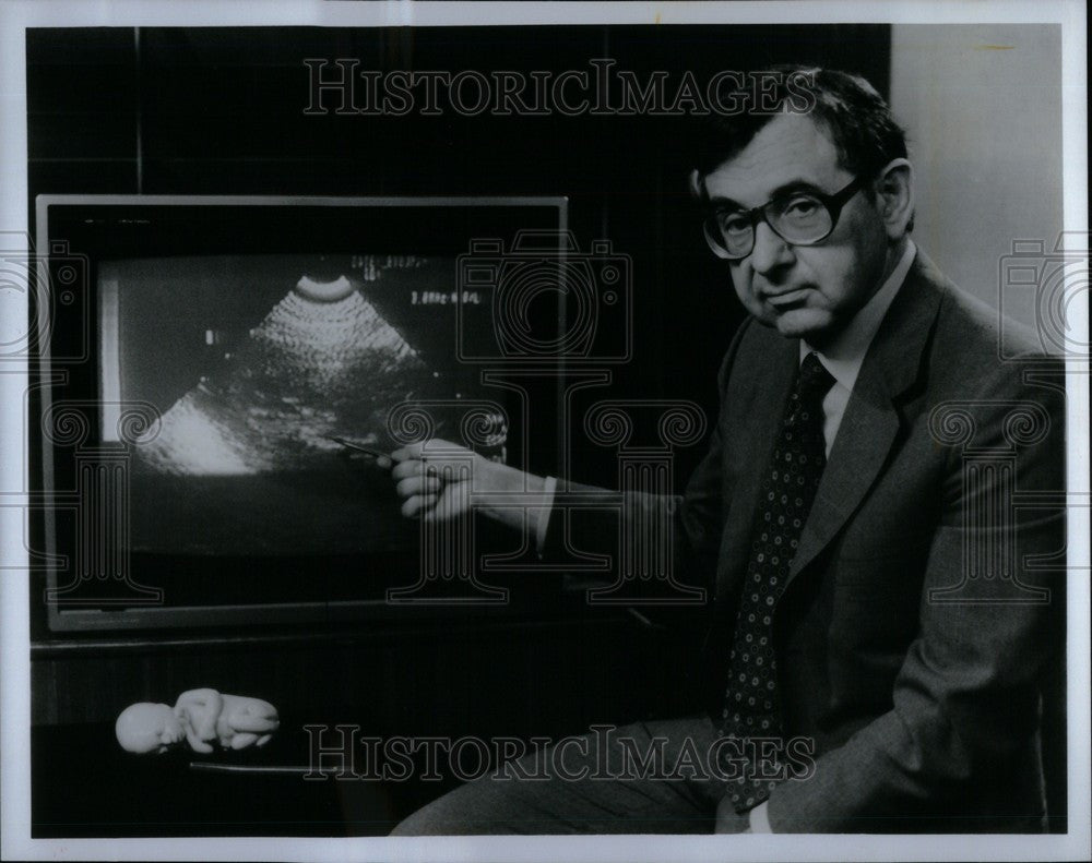 1985 Press Photo Bernard Nathanson - Historic Images