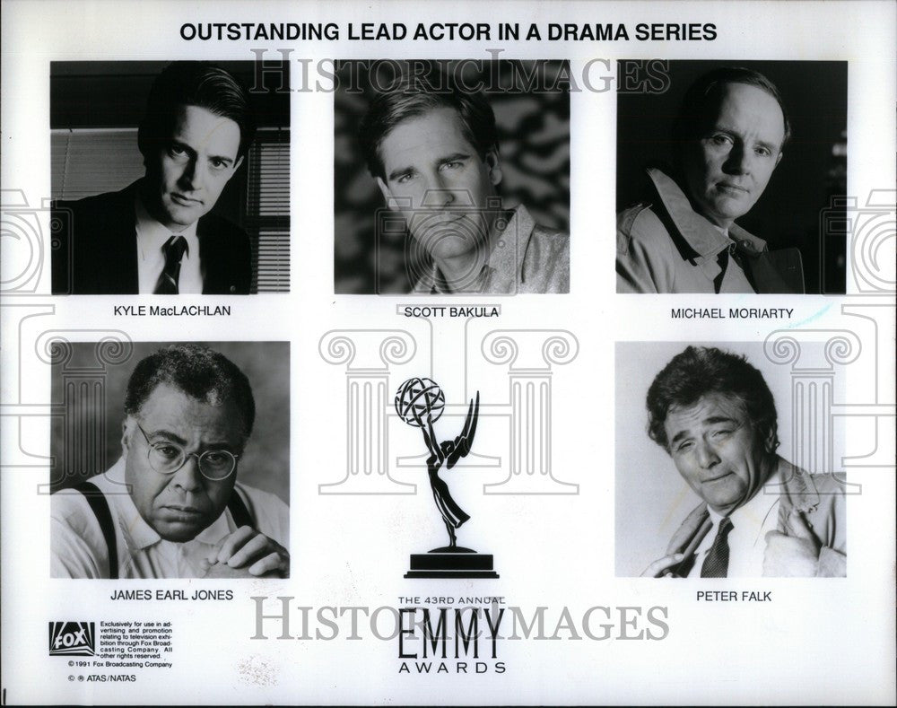 1991 Press Photo Michael Moriarty American actor jazz - Historic Images