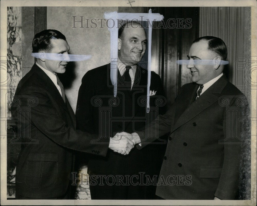 1936 Press Photo George Moriarty Umpire GM - Historic Images