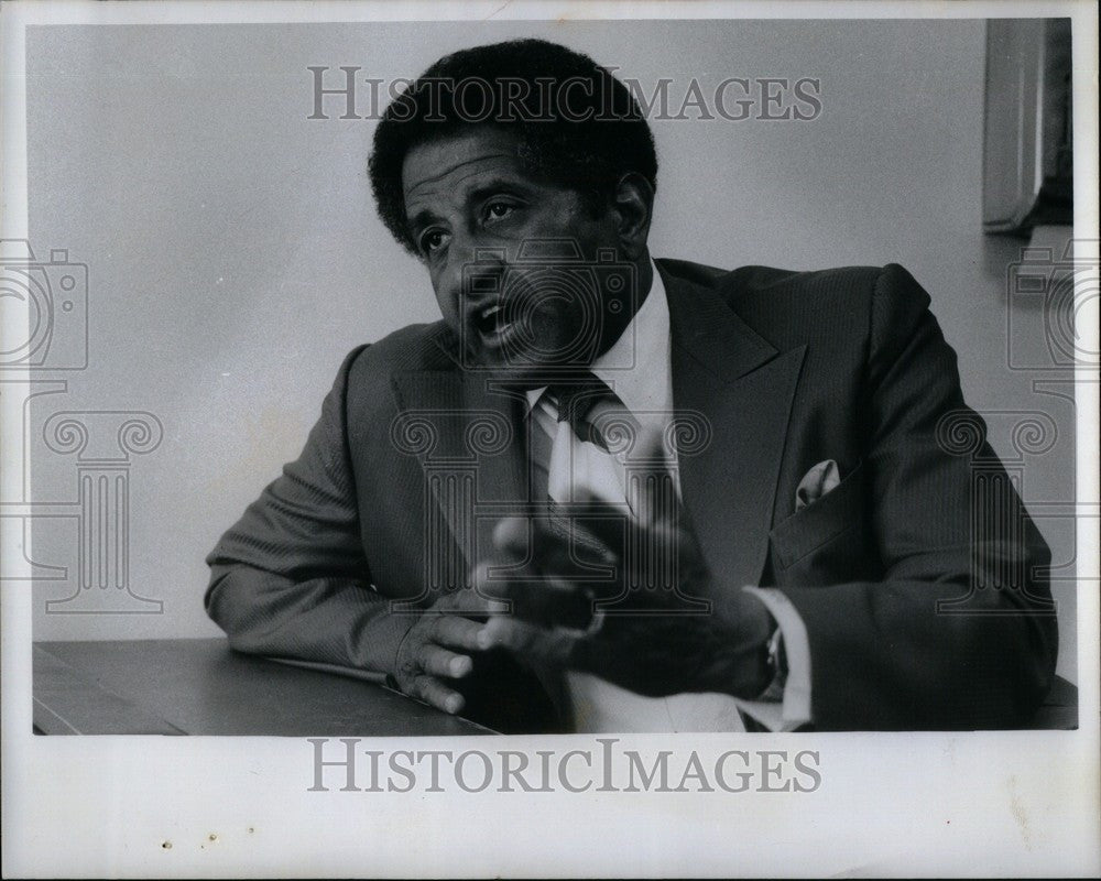 1976 Press Photo Don Newcombe Alcohol Addiction - Historic Images