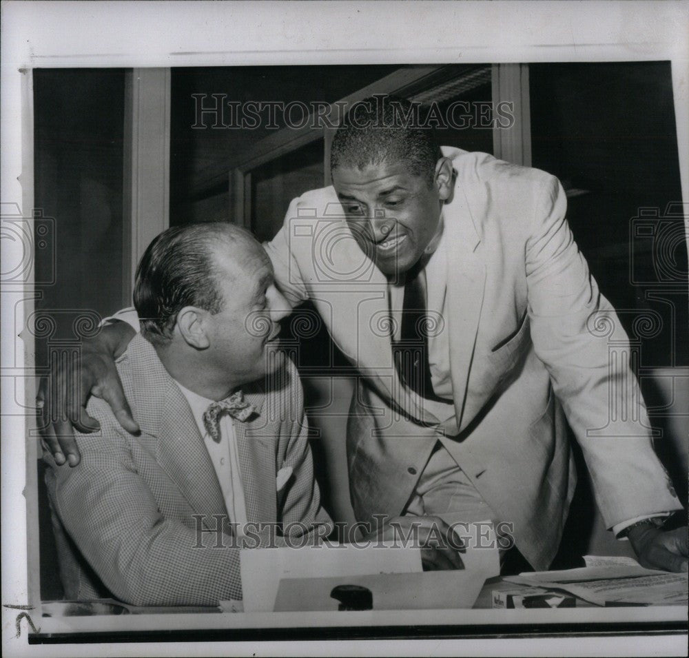 1958 Press Photo Businessmen - Historic Images