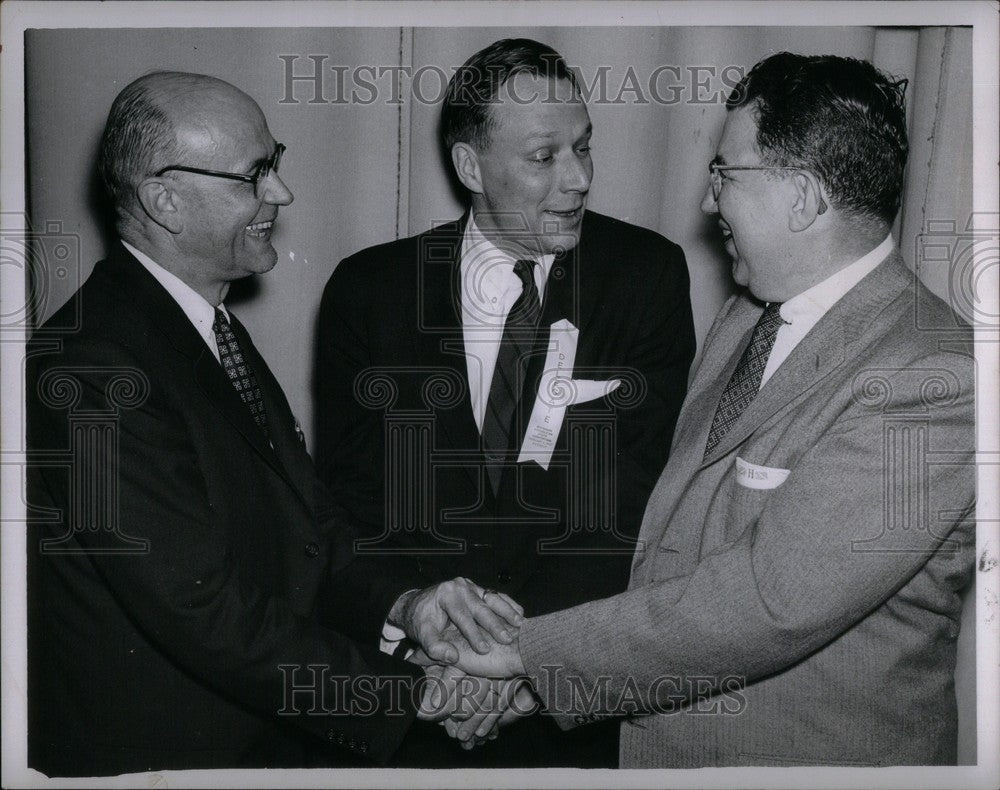 1957 Press Photo Lawrence Larry Boyd Lindemer - Historic Images