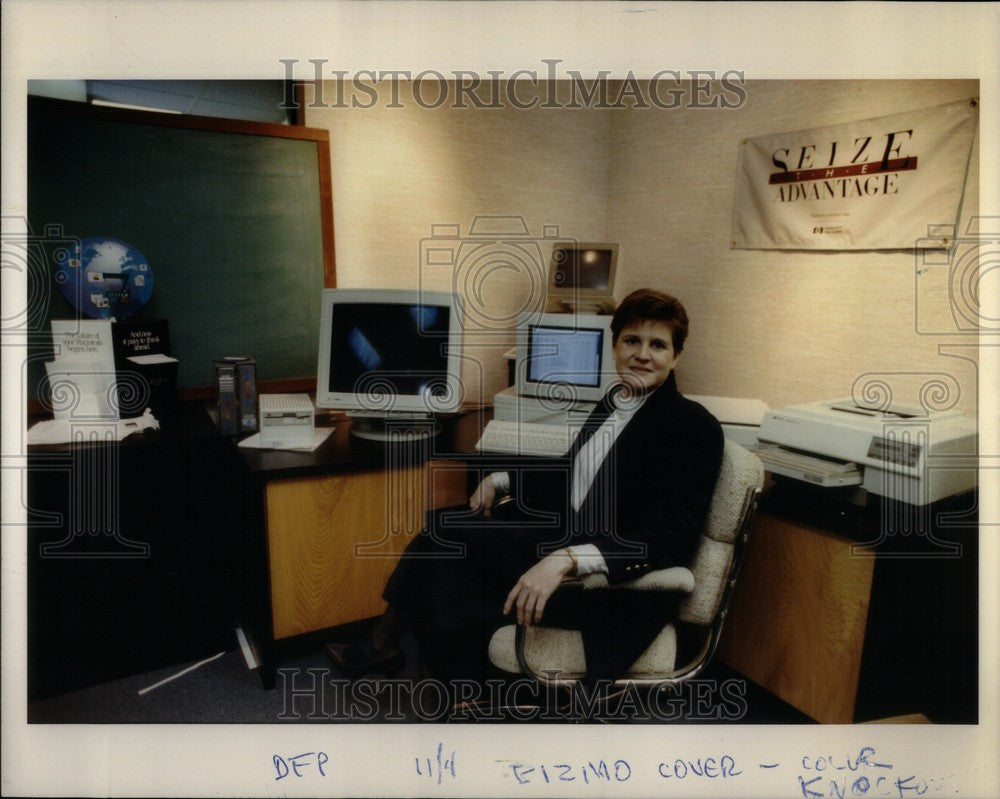 1991 Press Photo Linda Lindorth - Historic Images