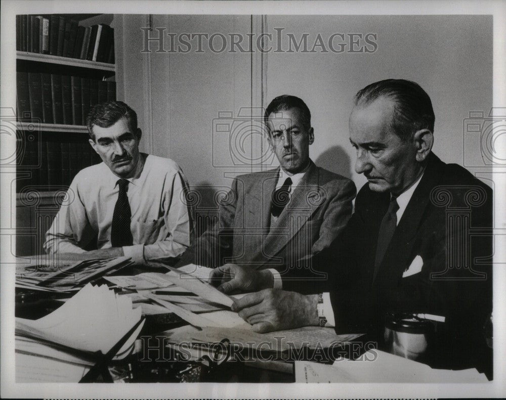 1952 Press Photo Ernest K. Lindley Editor - Historic Images