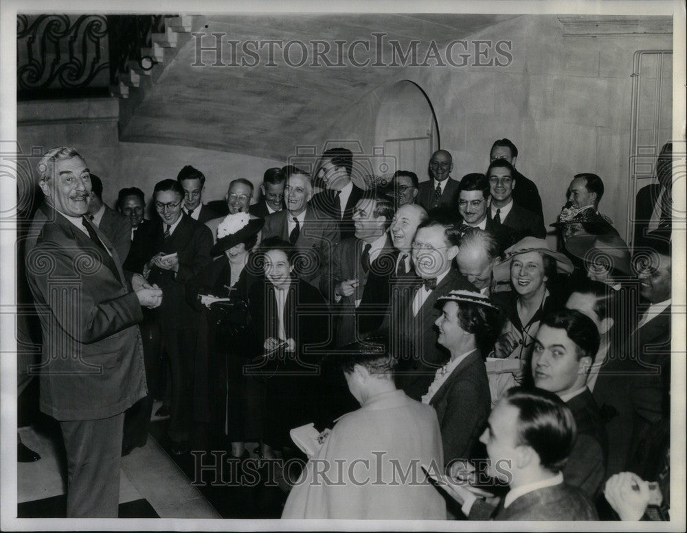 1939 Press Photo Sir Ronald Lindsay press British US - Historic Images