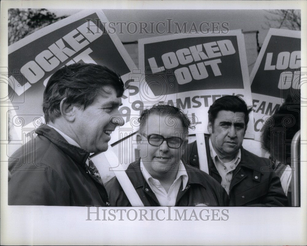 1979 Press Photo Teamster Robert Lins former president - Historic Images