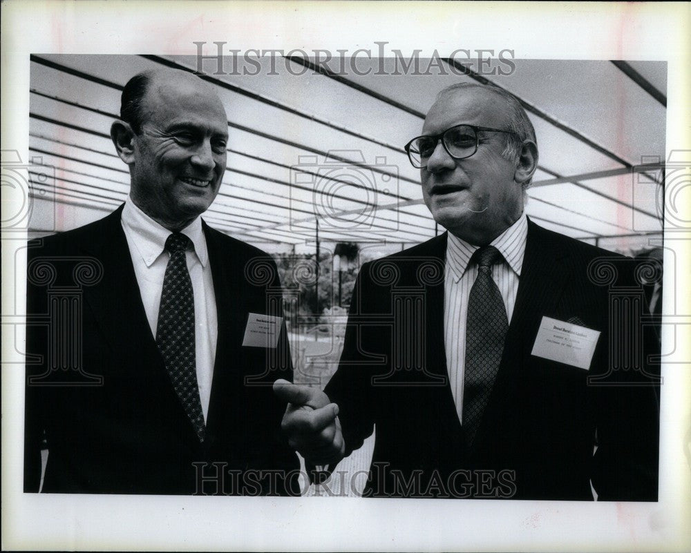 1986 Press Photo Robert Linton Drexel Burnham Lambert - Historic Images