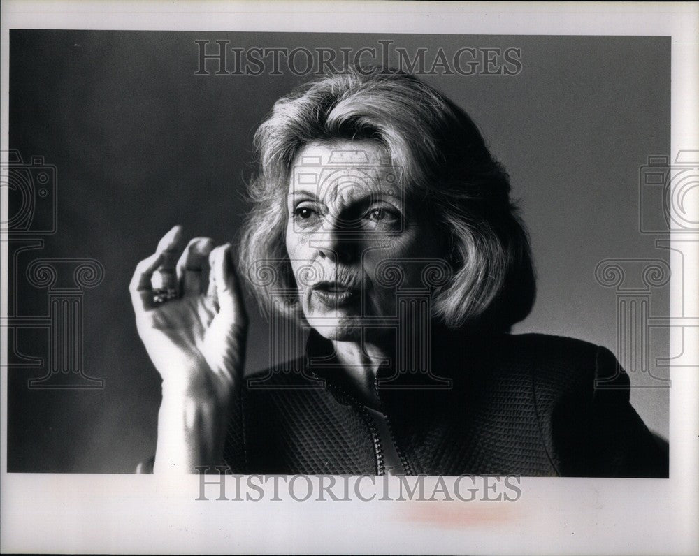 1989 Press Photo Grace Mirabella Editor - Historic Images