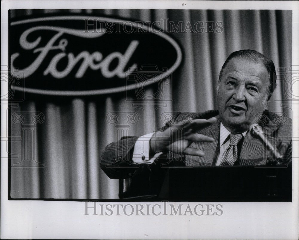 1976 Press Photo Henry Ford II - Historic Images