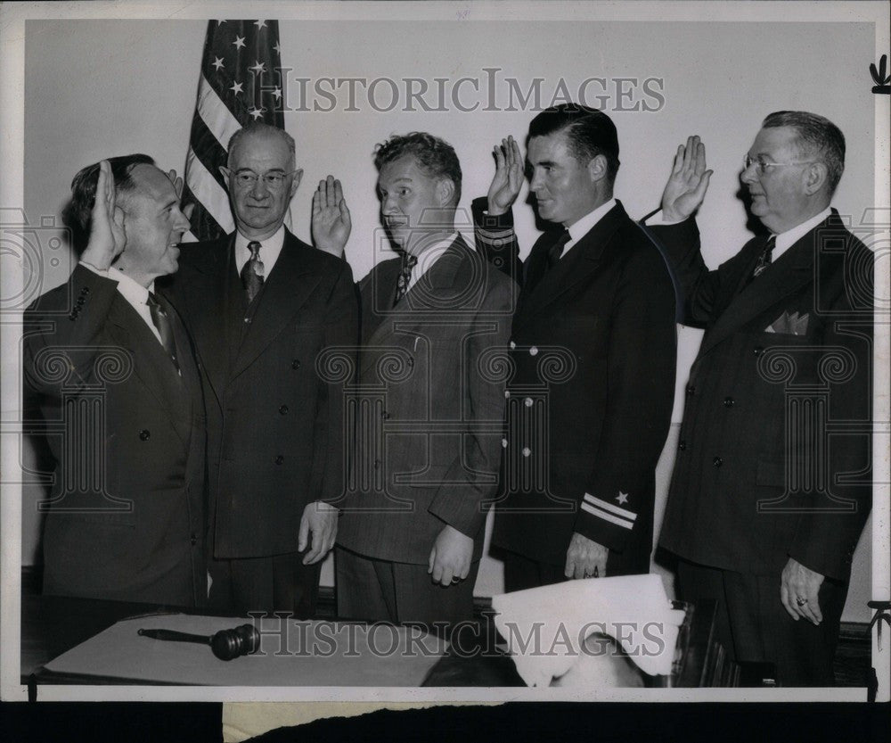 1943 Press Photo Jeffries Smith Fitzgerald Liddy - Historic Images