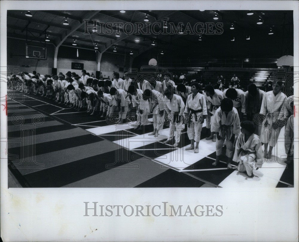 1974 Press Photo judo tradition - Historic Images