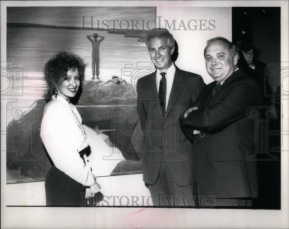 1988 Press Photo Bill Broadwick President - Historic Images