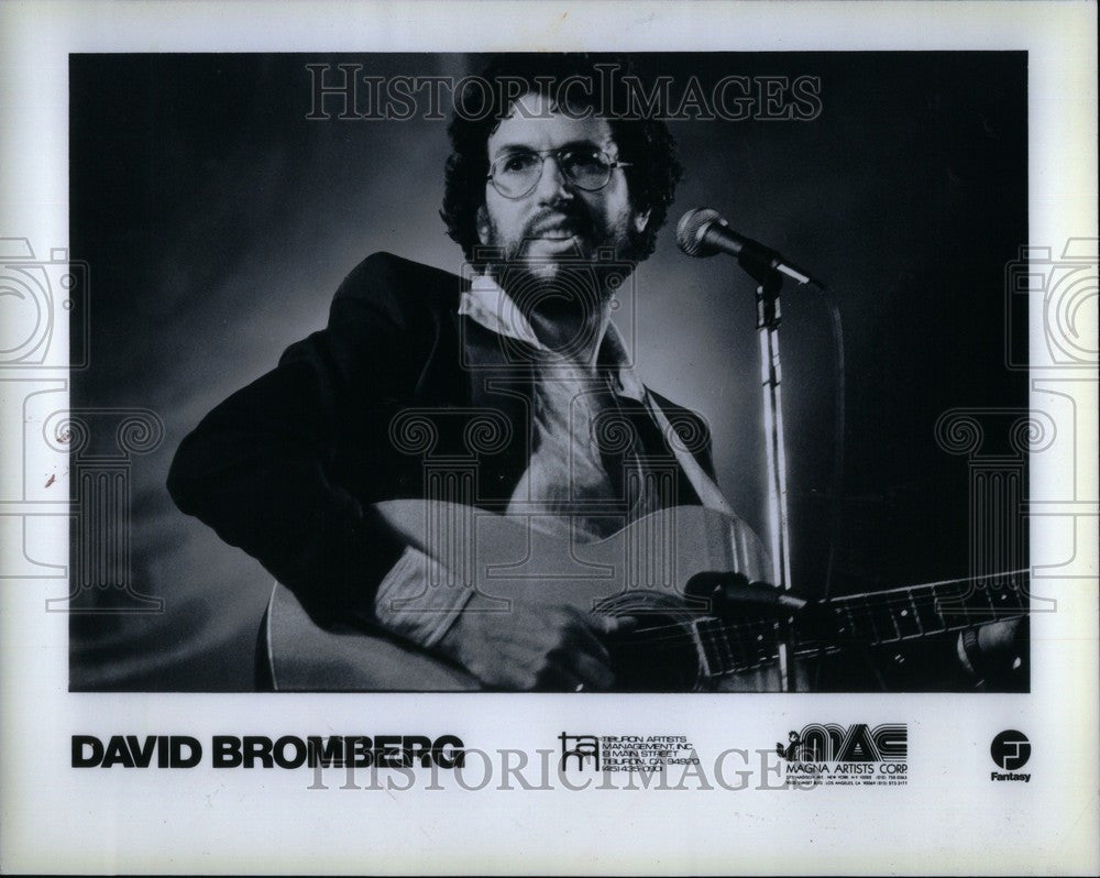 1987 Press Photo David Bromberg American singer - Historic Images