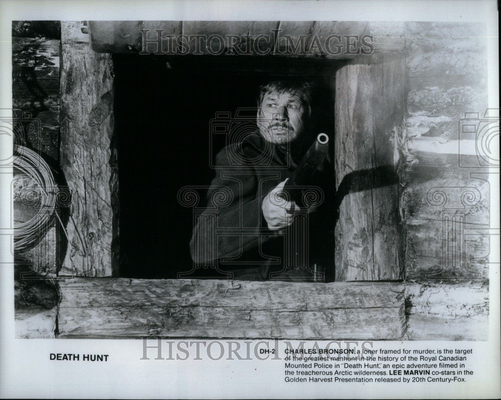 1981 Press Photo Charles Bronson American actor - Historic Images