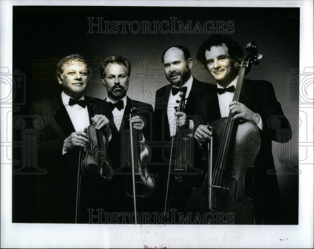 Press Photo Julliard String Quarted Ann Arbor - Historic Images