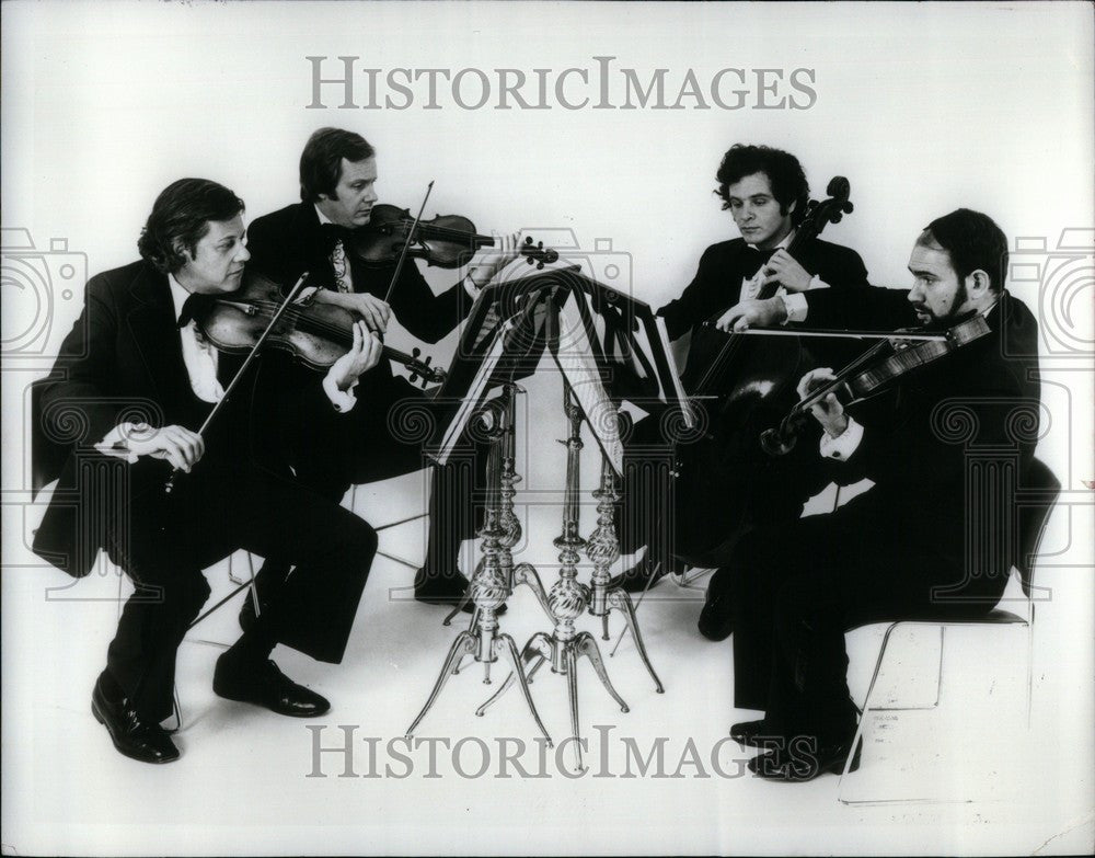 Press Photo Juilliard String Quartet - Musician - Historic Images