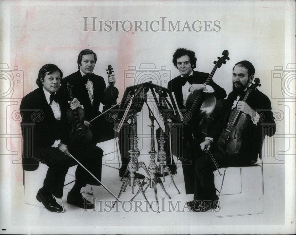 1982 Press Photo Juilliard String Quartet - Musician - Historic Images