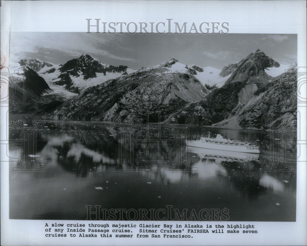 Press Photo Glacier Bay National Park and Preserve - Historic Images