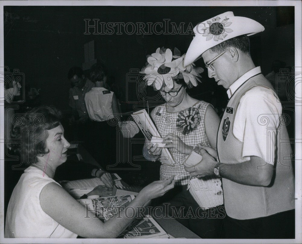 1966 Press Photo Jr. Chamber of Commerce - Historic Images