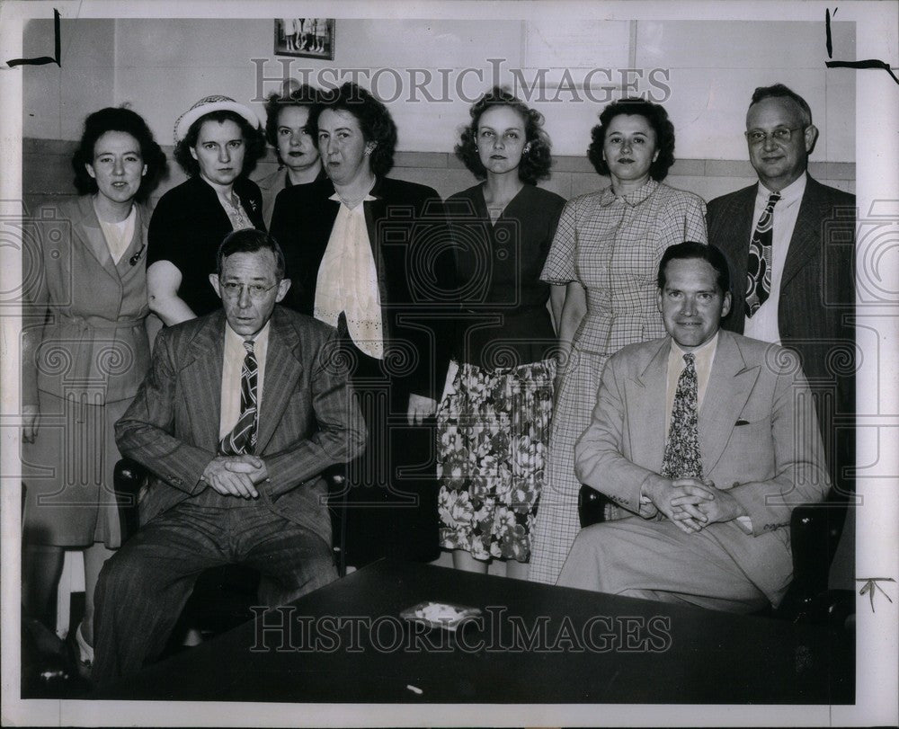 1948 Press Photo Juror Tampering Extortion - Historic Images