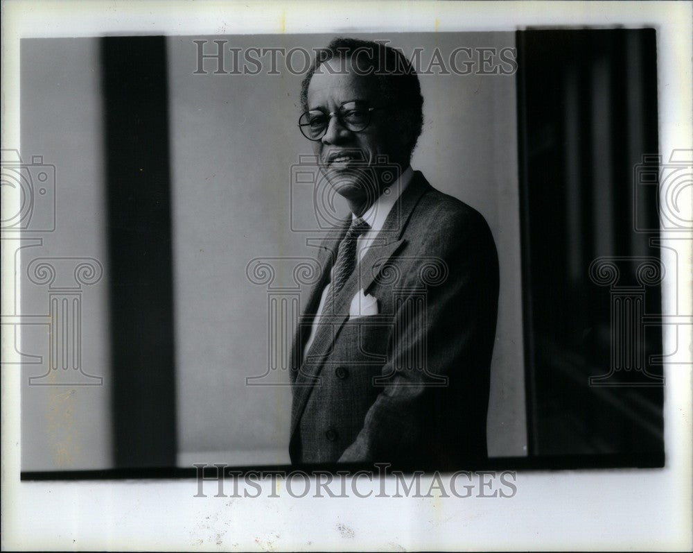 1990 Press Photo William Brooks Assistant Sec. Labor - Historic Images