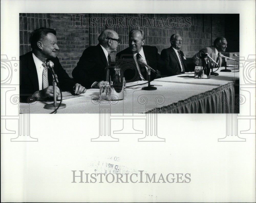 1982 Press Photo Gerald R Ford, Jr.38th US President - Historic Images