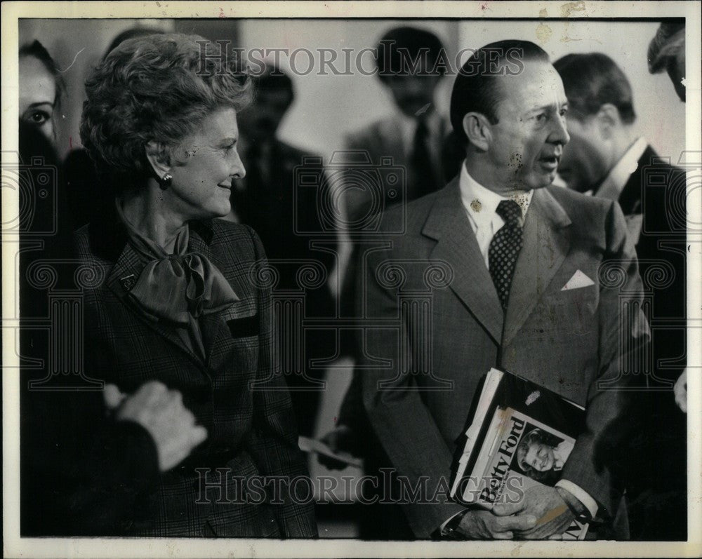 1981 Press Photo Betty Ford First Lady - Historic Images