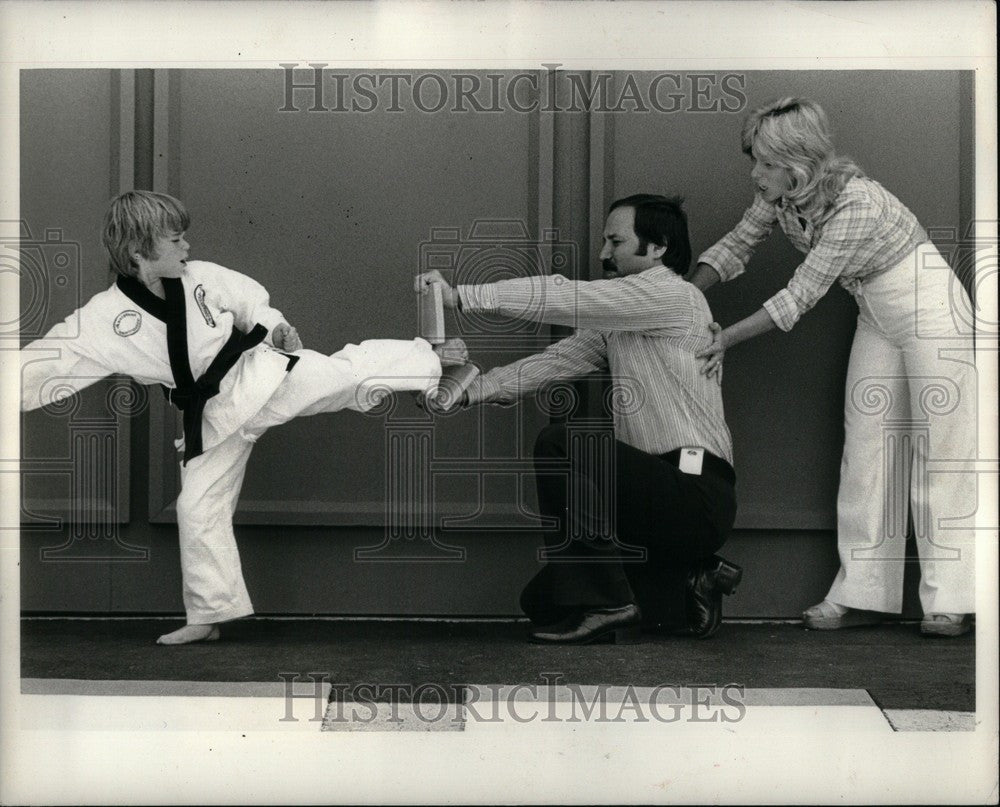 Press Photo Karate - Historic Images