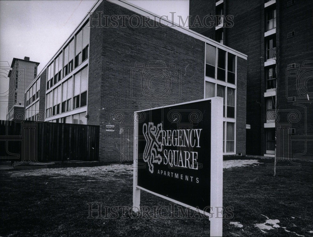 1970 Press Photo Lafayette Park Regency Square - Historic Images