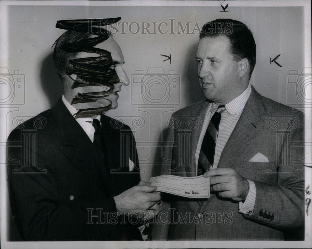 1951 Press Photo Lucius Clay Crusade for Freedom - Historic Images