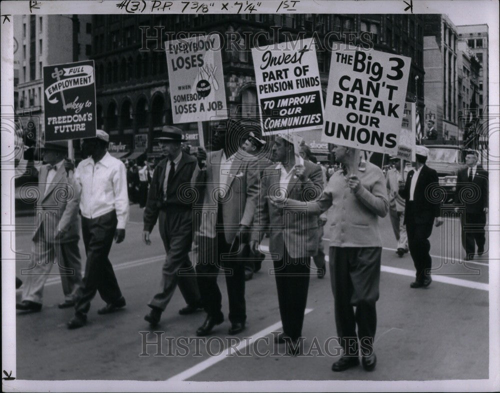 1989 Press Photo Labor Day Parade - Historic Images