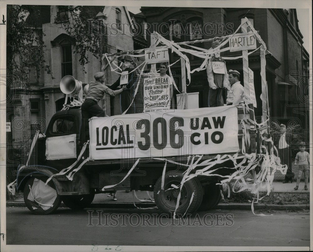 1947 Press Photo Labor Day - Historic Images