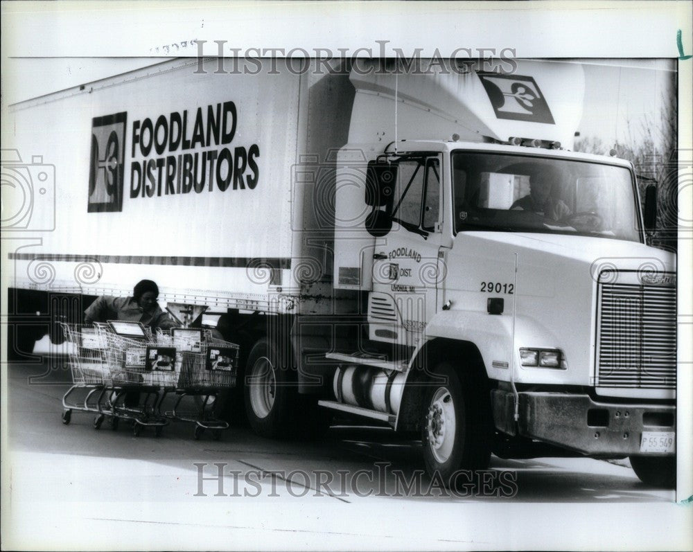 1992 Press Photo Kroger Strike Patricia Pruitt - Historic Images