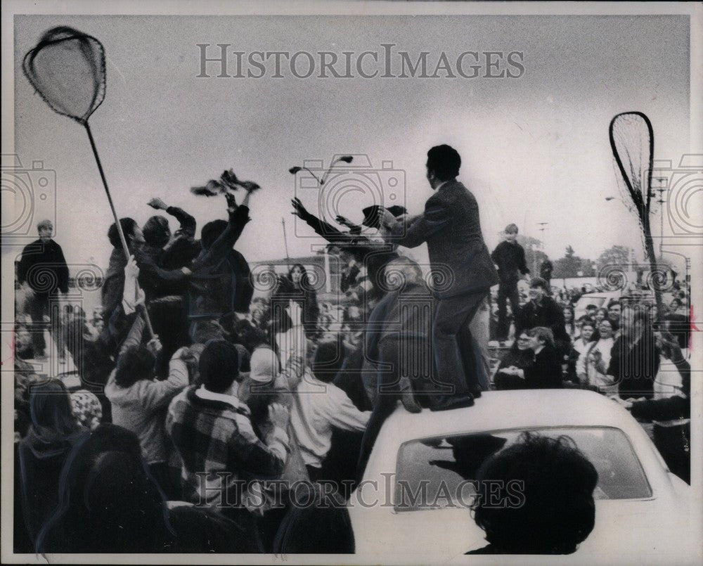 1971 Press Photo After the loot at Korvettes - Historic Images