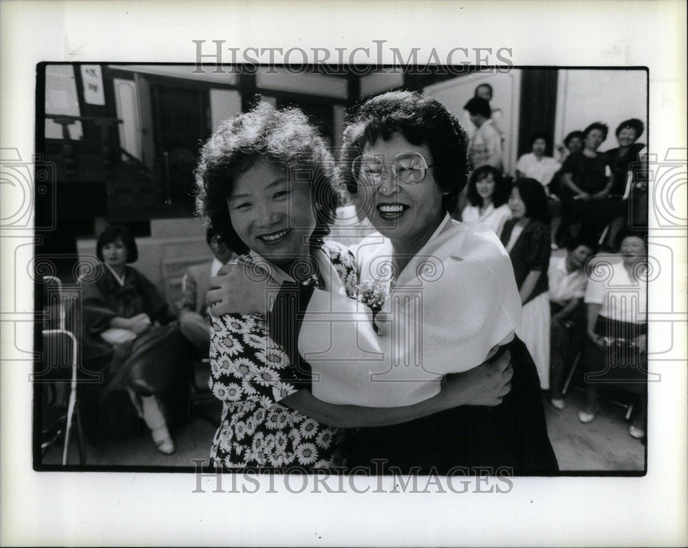 1988 Press Photo Change Ok Ja Western-style wedding - Historic Images