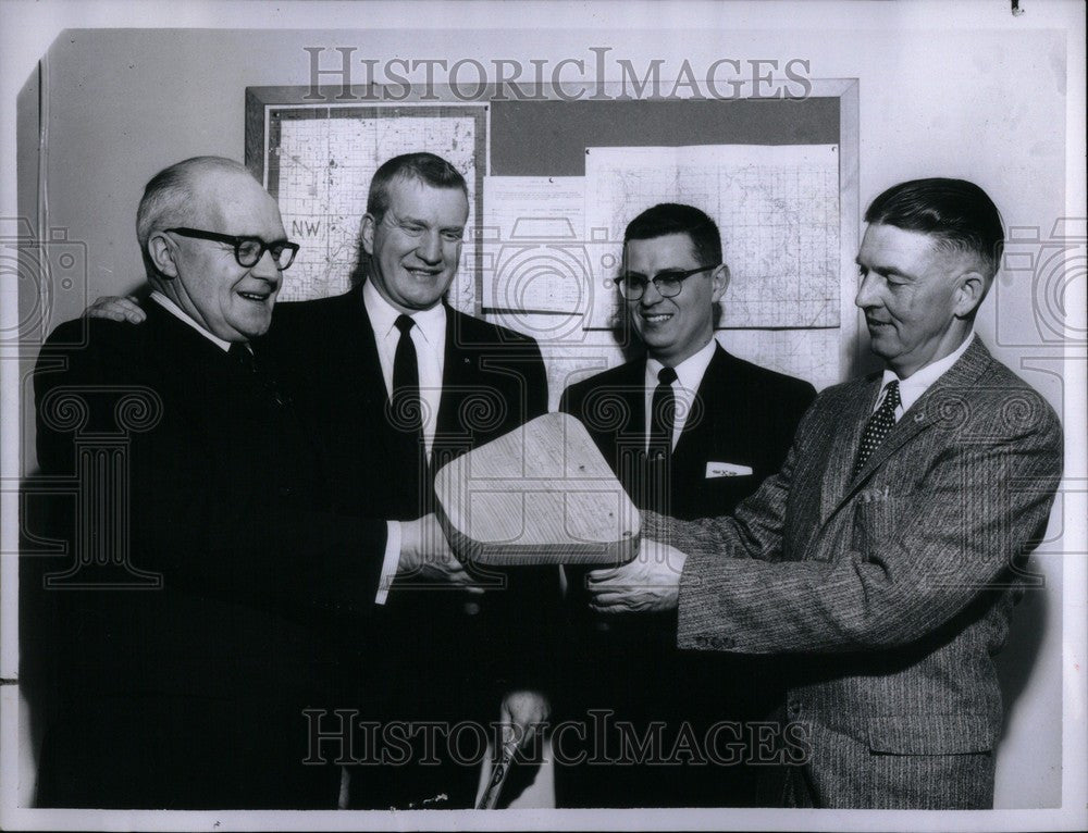 1959 Press Photo Vander Laan Blandford Kozak Brigham - Historic Images